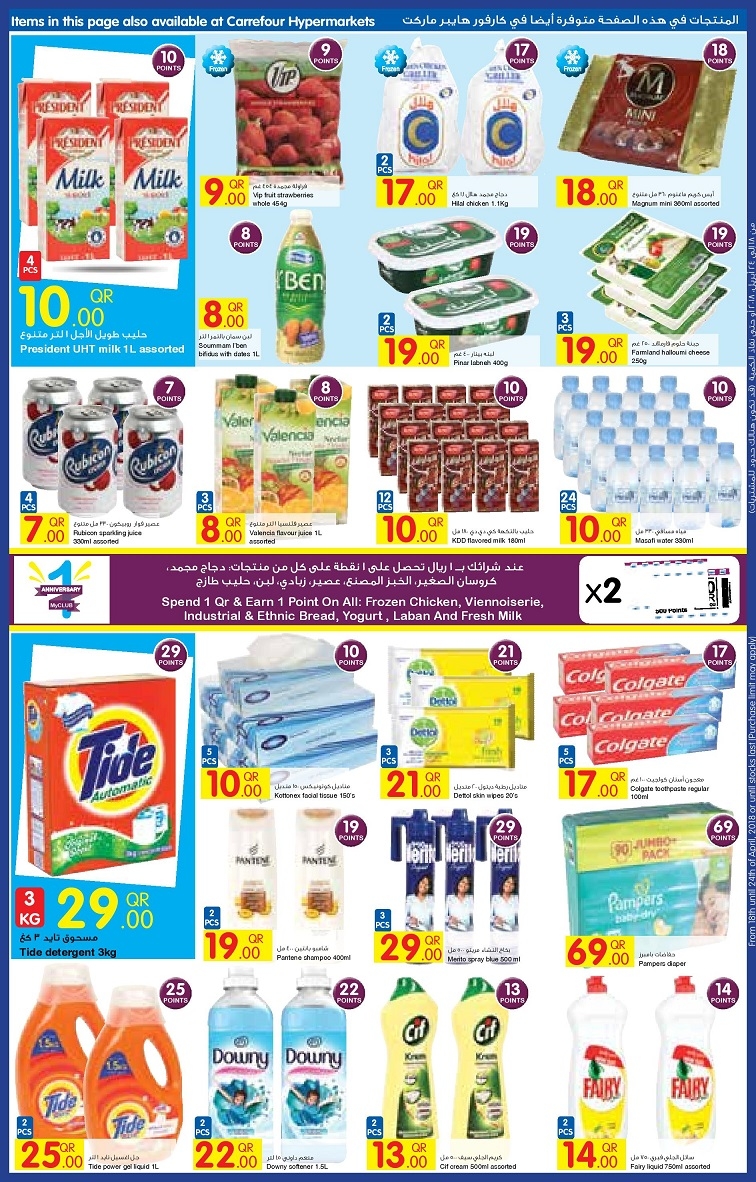 Carrefour MyClub Anniversary Offers