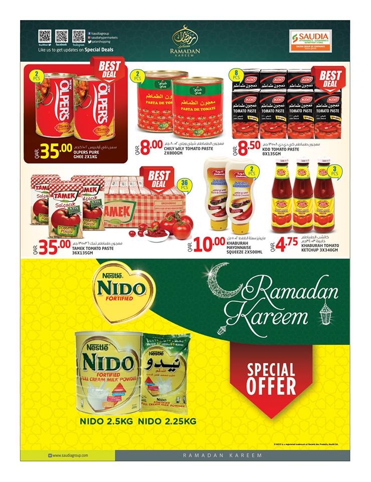 Ramadan Offers at Saudia Hypermarket 