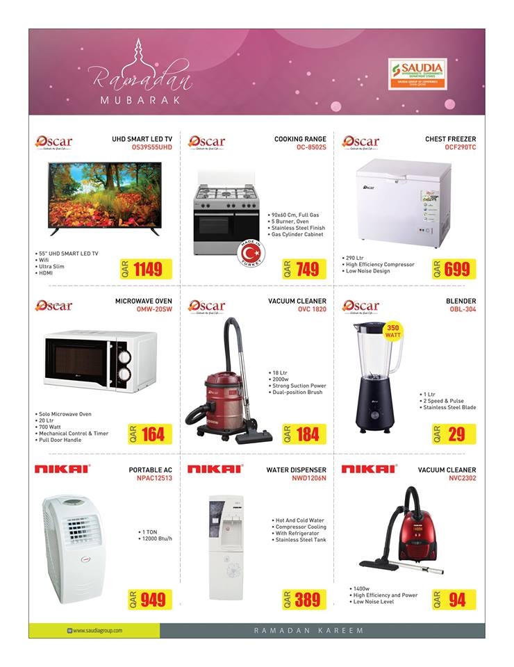 Ramadan Offers at Saudia Hypermarket 