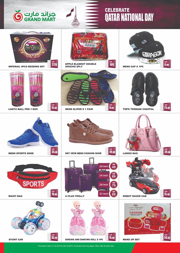 Grand Mart Qatar National Day Special Deal 