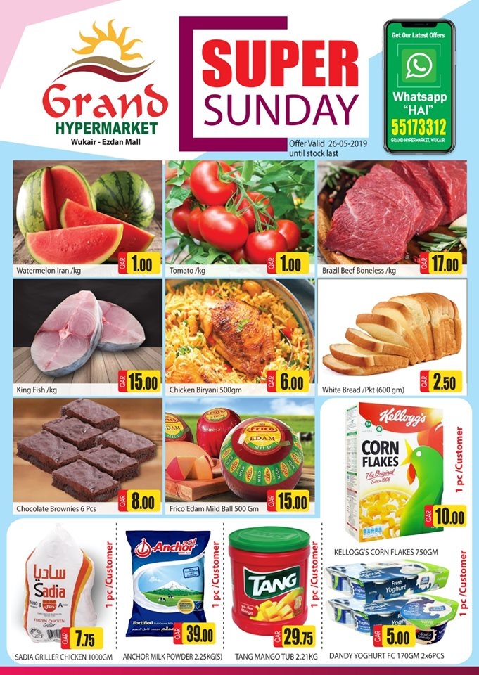 Grand Hypermarket Super Sunday Promotion