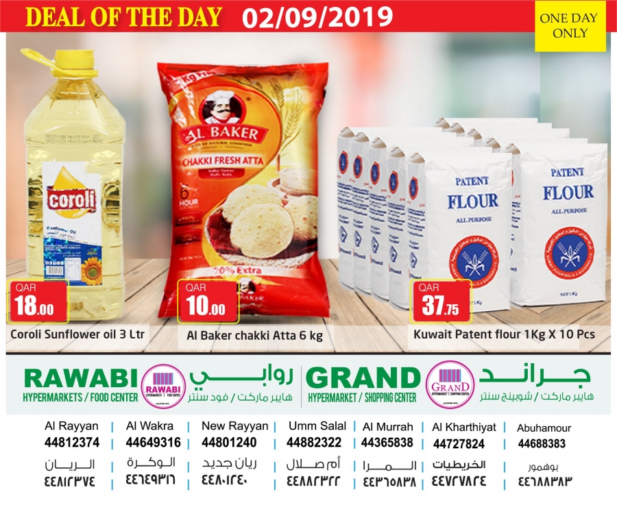 Rawabi Hypermarket Deal Of The Day 02 September