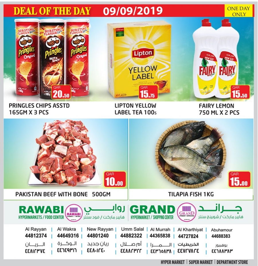 Rawabi Hypermarket Deal Of The Day 09 September