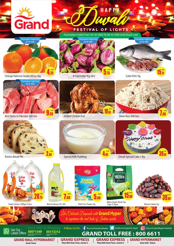 Grand Hypermarket Diwali Offers