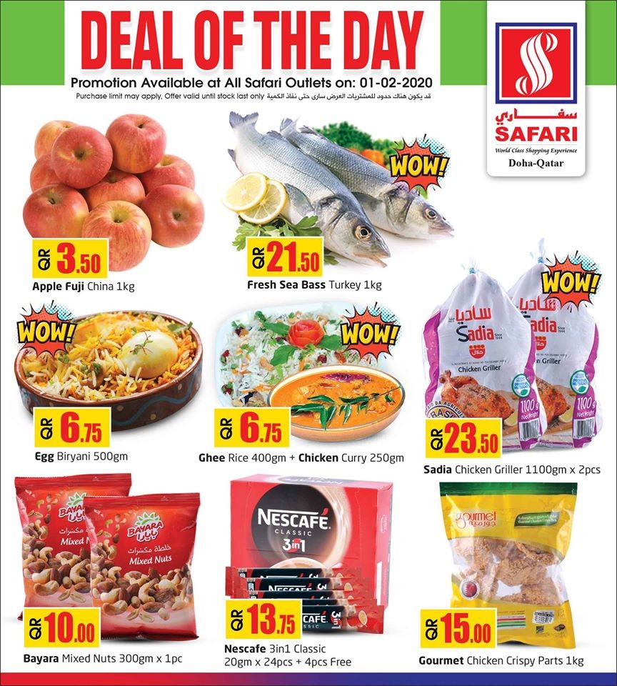 Safari Hypermarket Deal Of the Day 01 February 2020