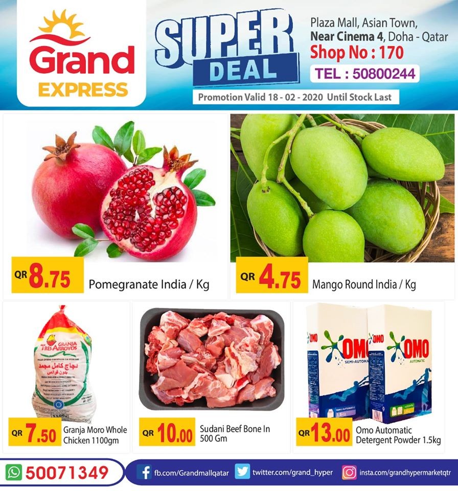 Grand Express Super Deals 18 February 2020