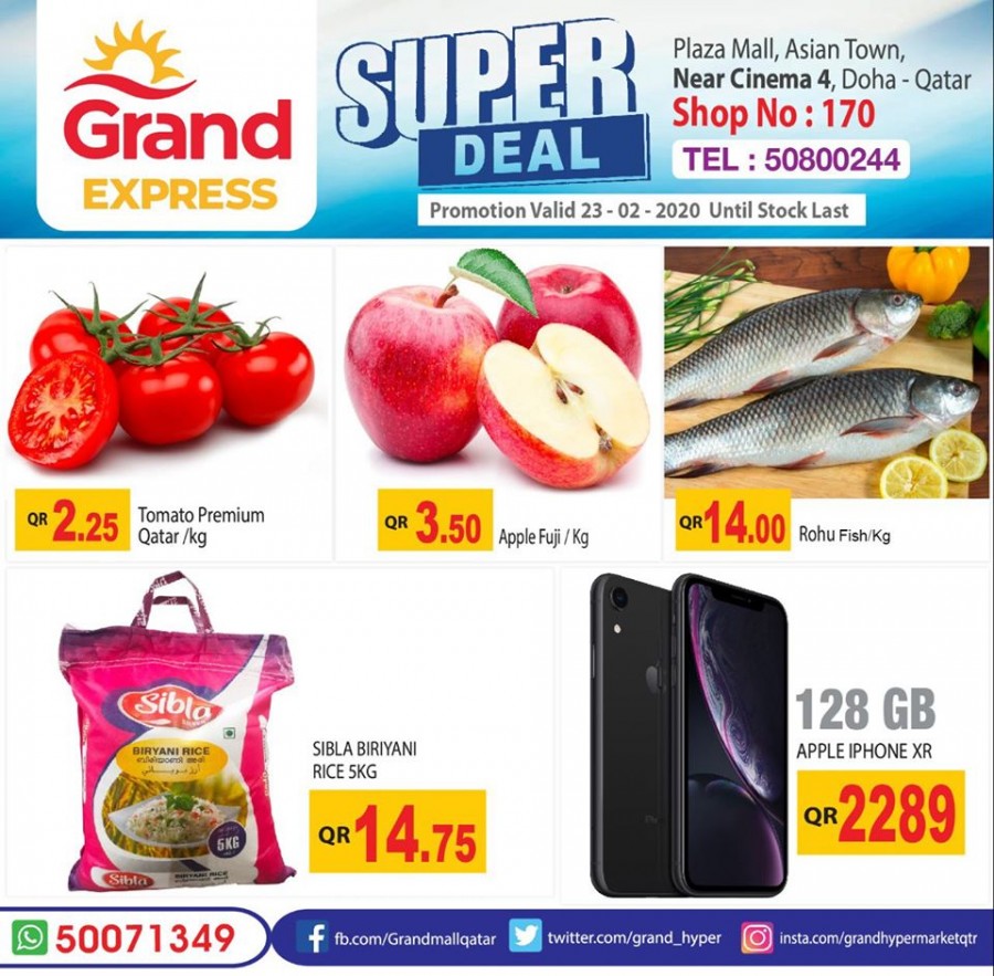 Grand Express Super Deals 23 February 2020