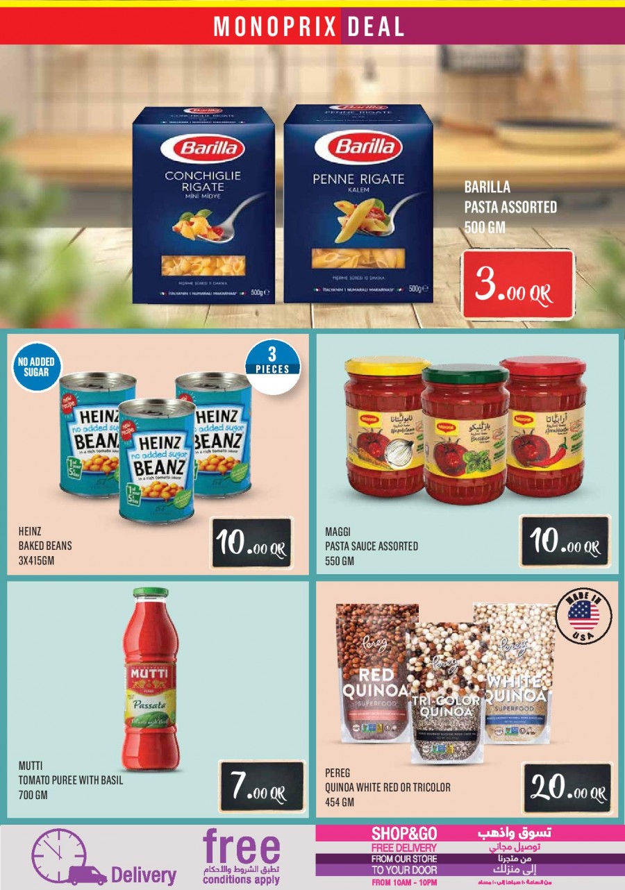 Monoprix Supermarket Big Shopping Deals