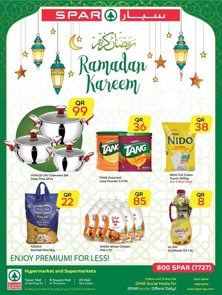 Spar Hypermarket Ramadan Kareem Offers