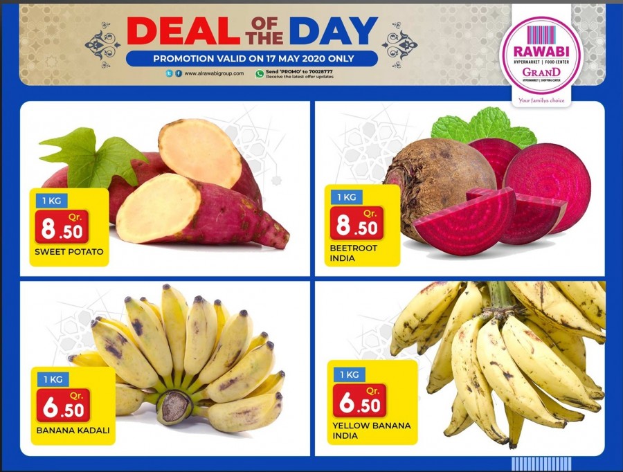 Rawabi Hypermarket Deal Of The Day 17 May 2020