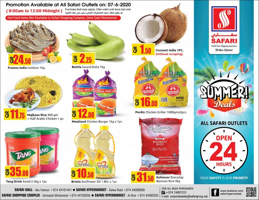 Safari Hypermarket Daily Deals 07 June 2020