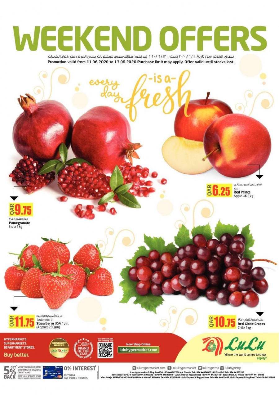 Lulu Fresh Weekend Offers