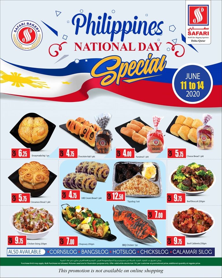 Safari Philippines National Day Offers