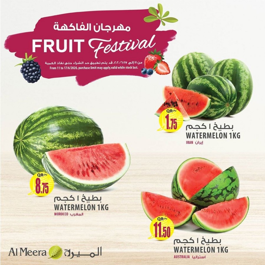 Al Meera Fruit Festival Offers