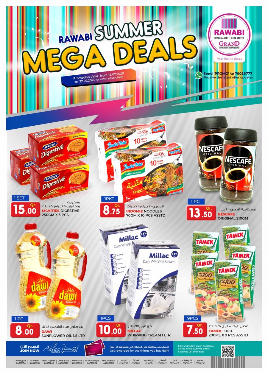 Rawabi Hypermarket Summer Mega Deals