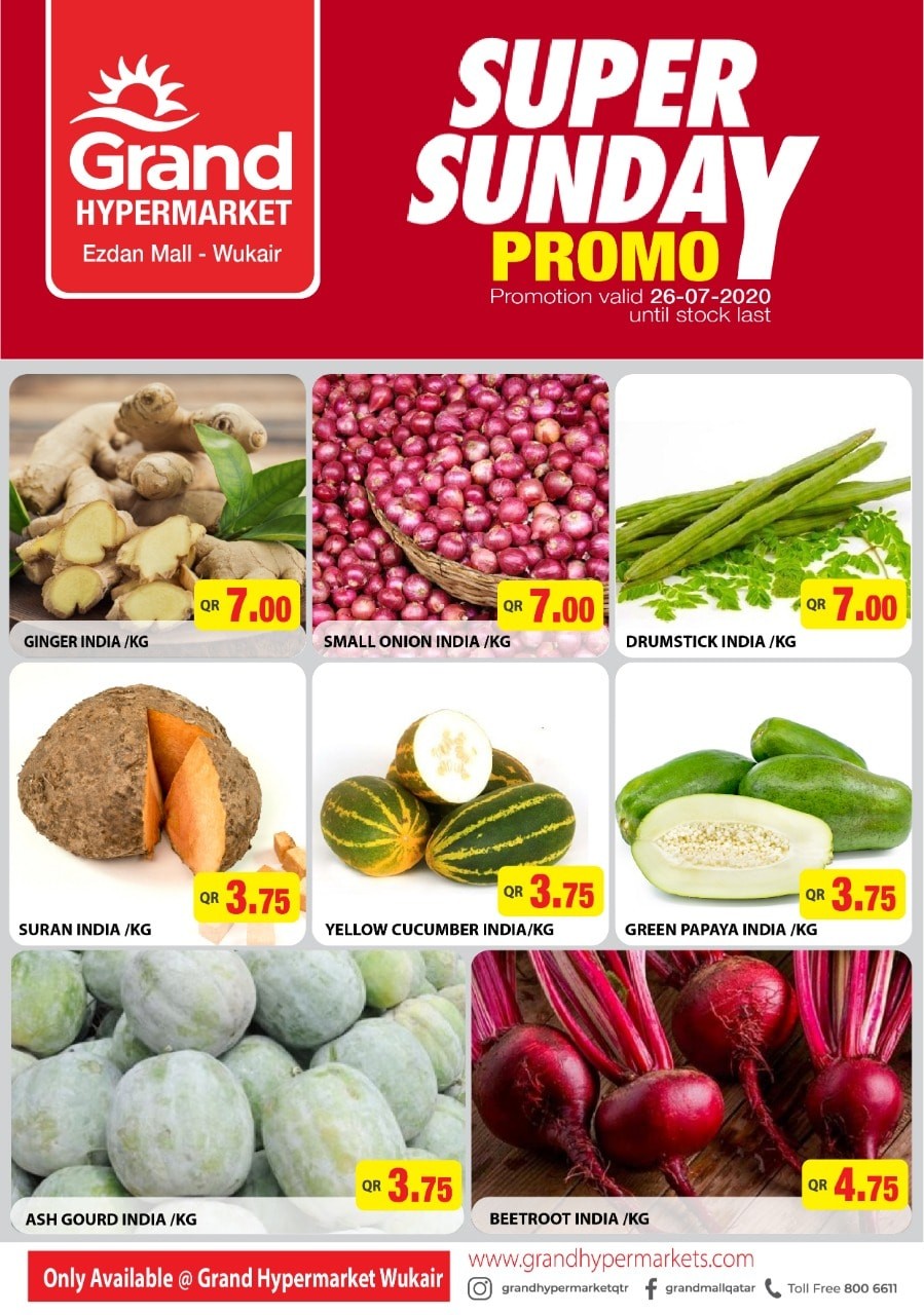 Grand Hypermarket Super Sunday Offer