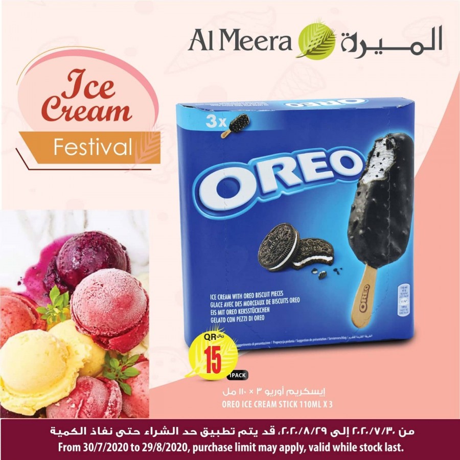 Al Meera Ice Cream Festival Offers