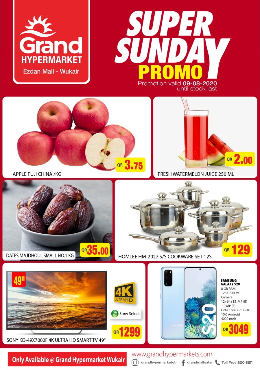 Grand Hypermarket Super Sunday Offer