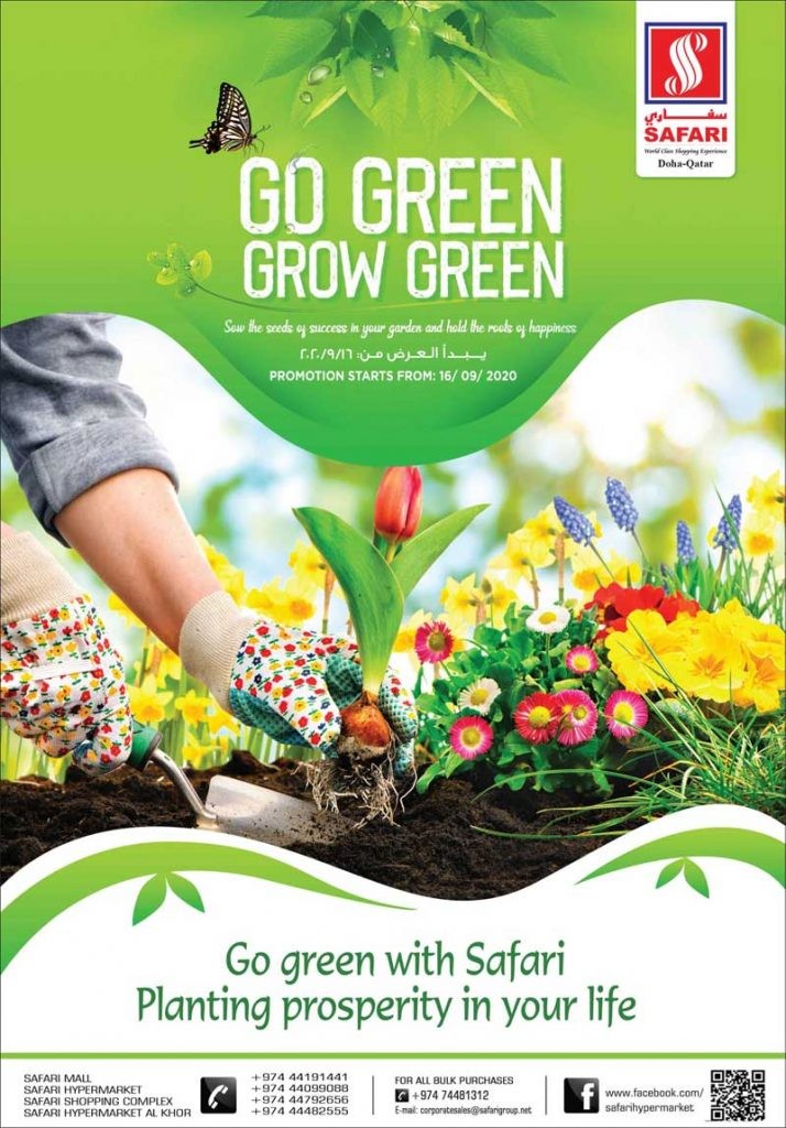 Safari Go Green Grow Green Offers