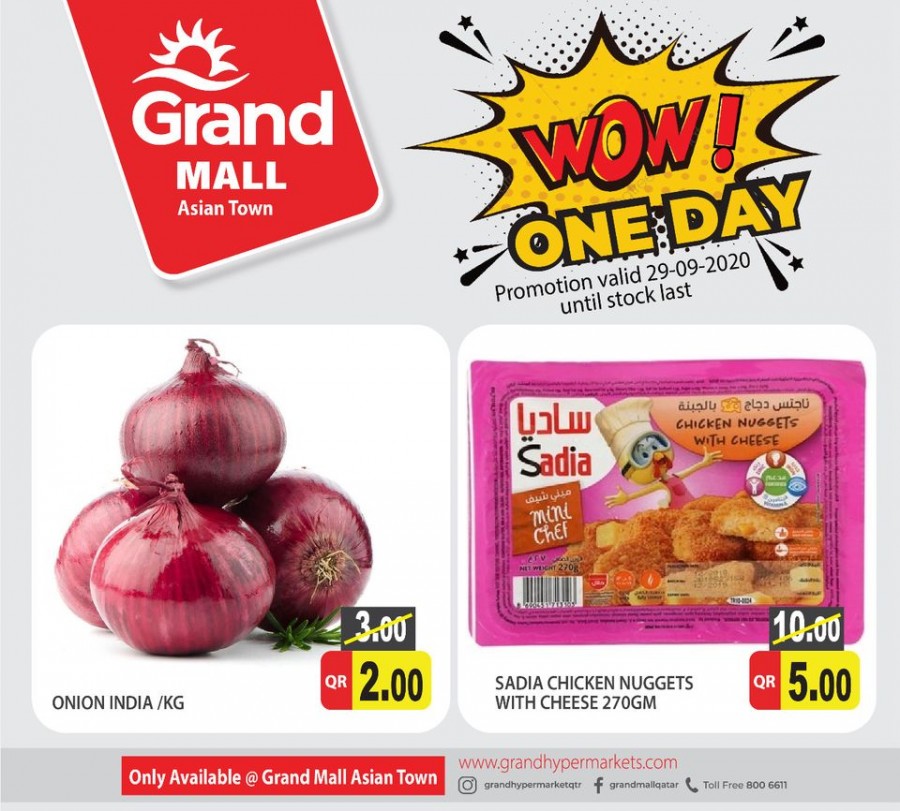 Grand Mall One Day Deals 29 September 2020