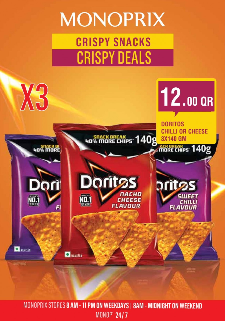 Monoprix Supermarket Crispy Deals