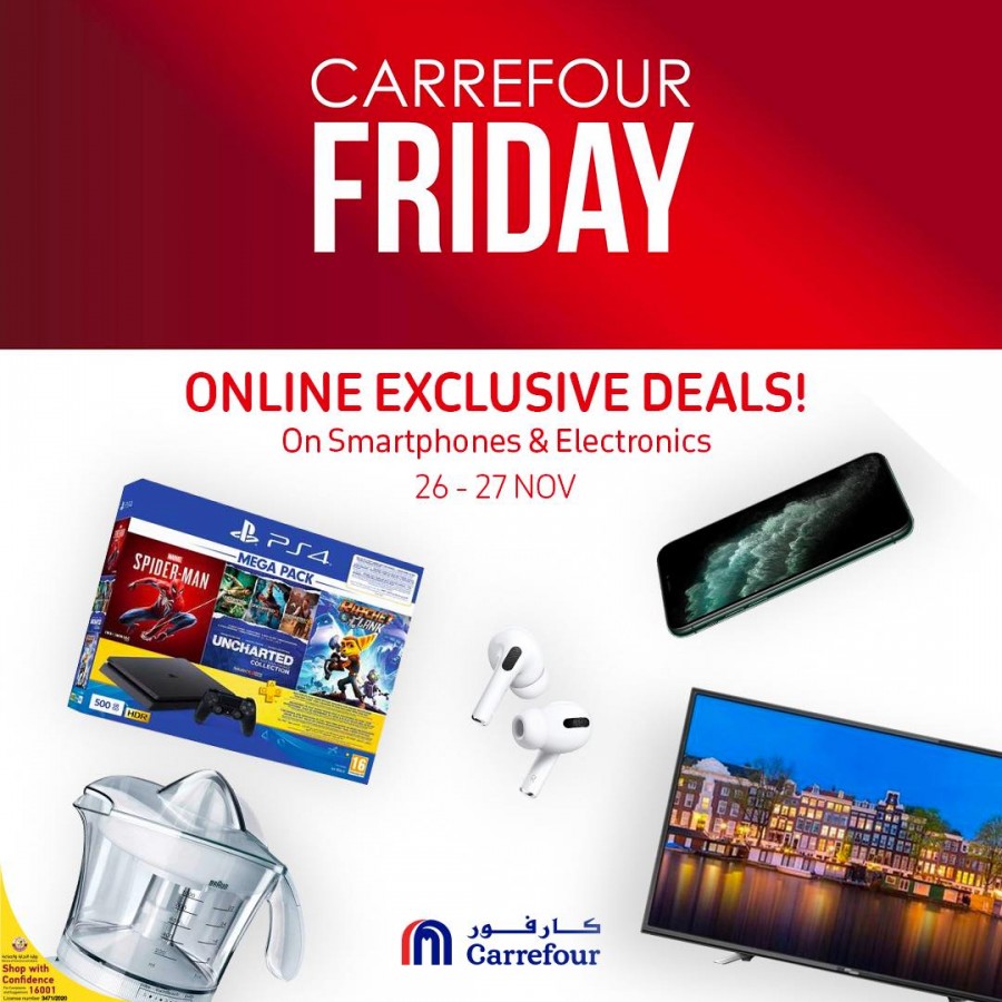 Carrefour Friday Exclusive Online Deals