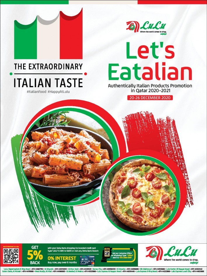 Lulu Italian Taste Offers