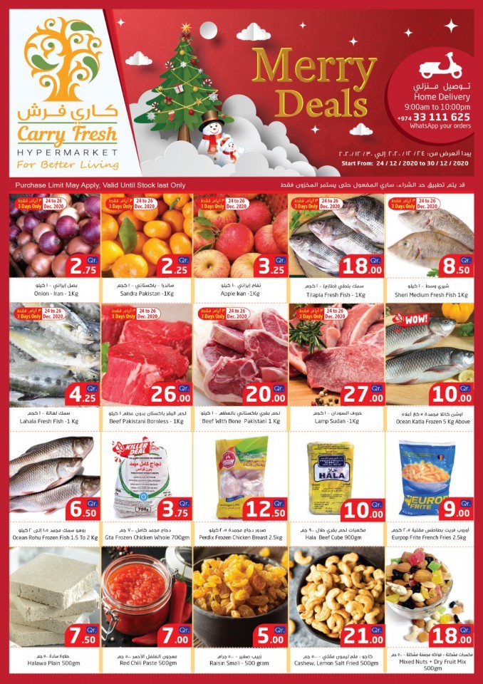 Carry Fresh Hypermarket Merry Deals
