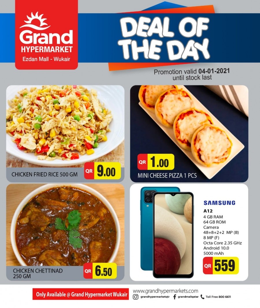 Grand Deal Of The Day 04 January 2021