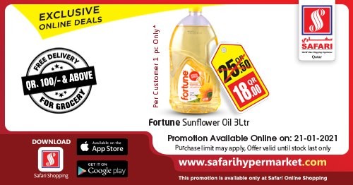 Safari Online Exclusive Deals 21 January 2021