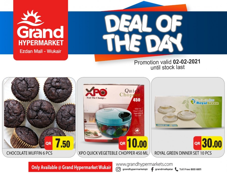 Grand Deal Of The Day 02 February 2021