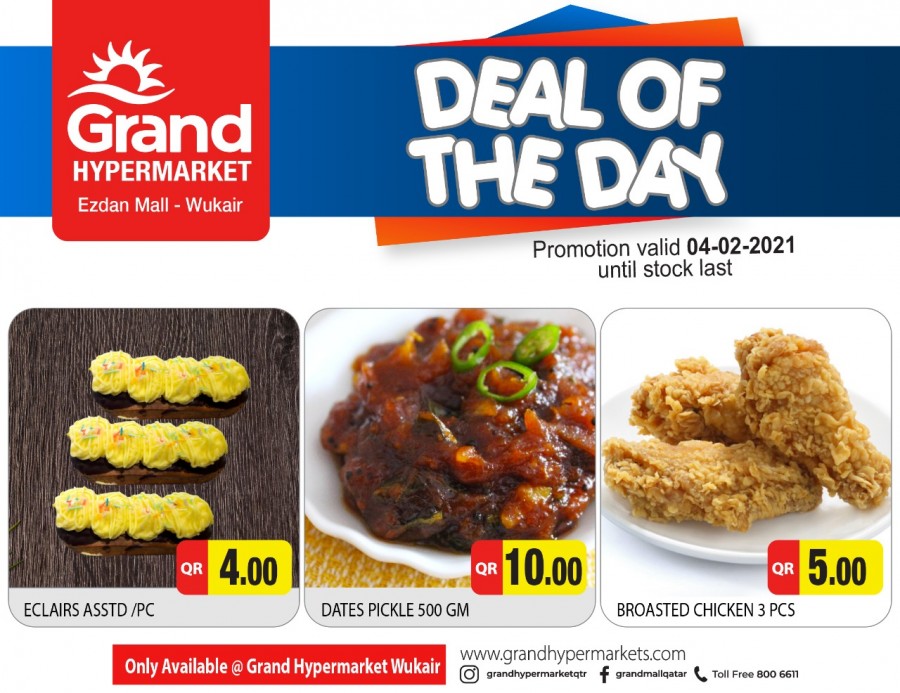 Grand Deal Of The Day 04 February 2021