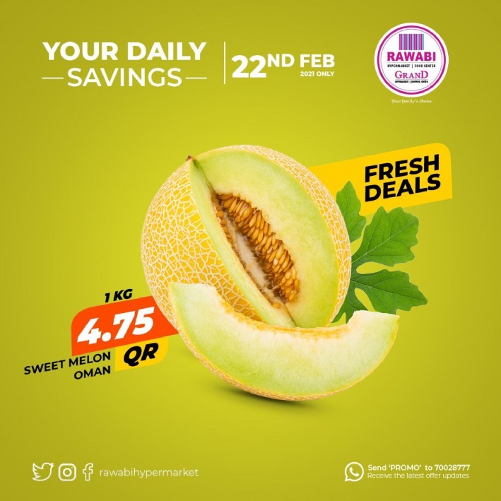 Rawabi Daily Savings 22 February 2021