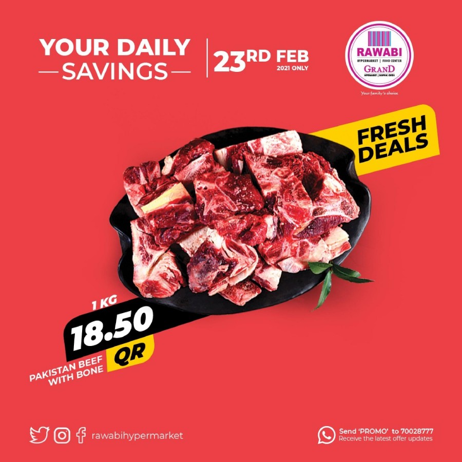 Rawabi Daily Savings 23 February 2021