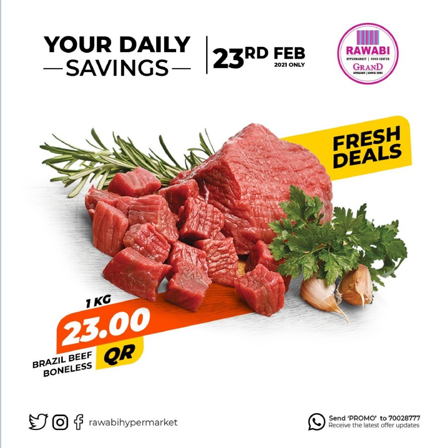 Rawabi Daily Savings 23 February 2021
