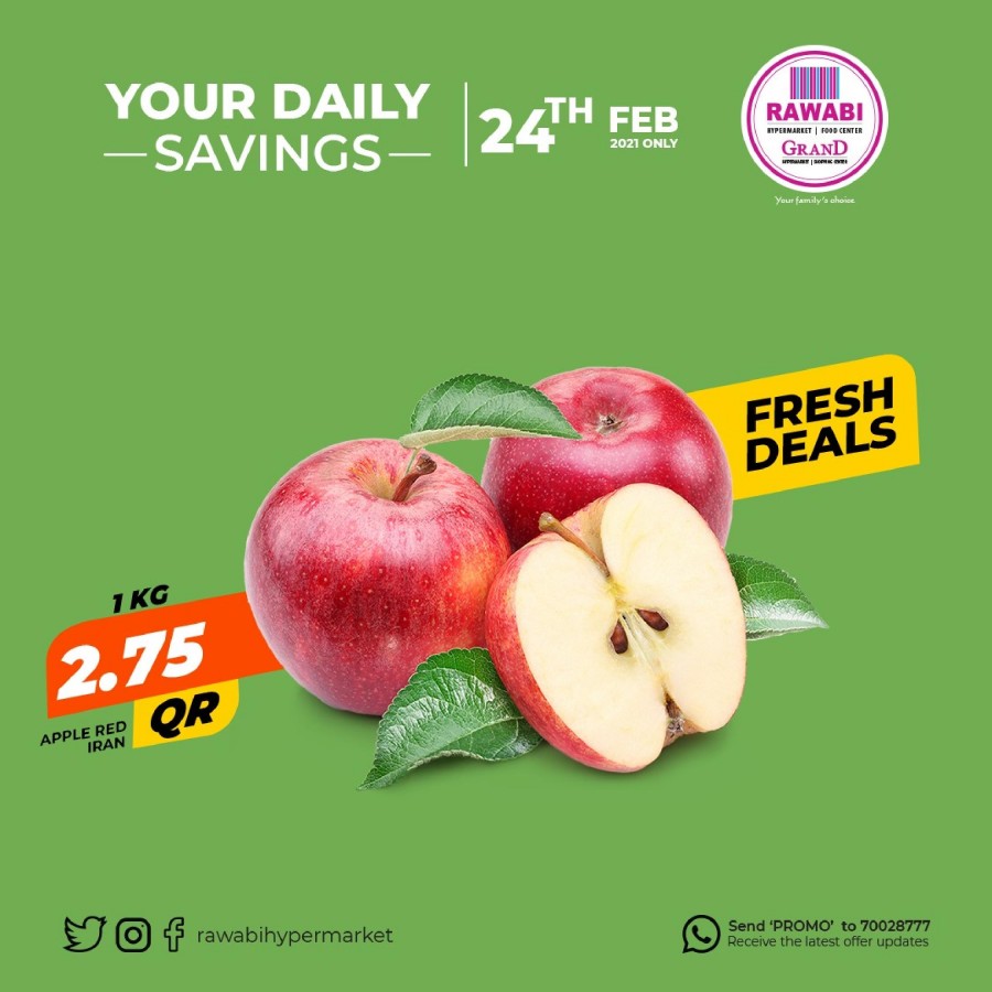 Rawabi Daily Savings 24 February 2021