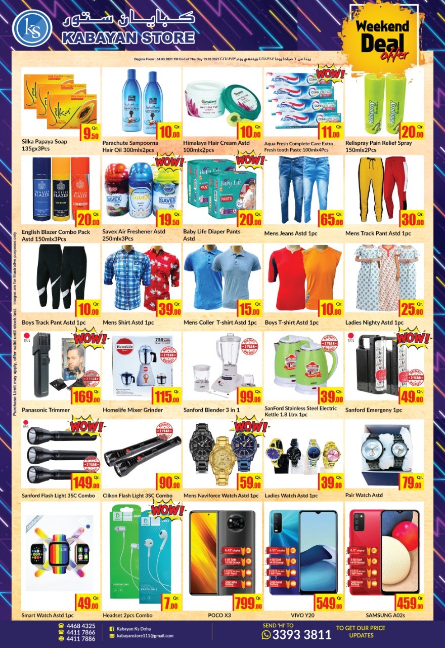 Kabayan Store Weekend Deals