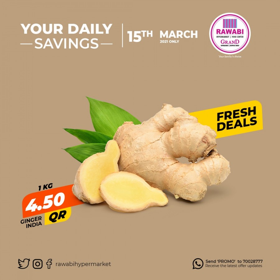 Rawabi Daily Savings 15 March 2021