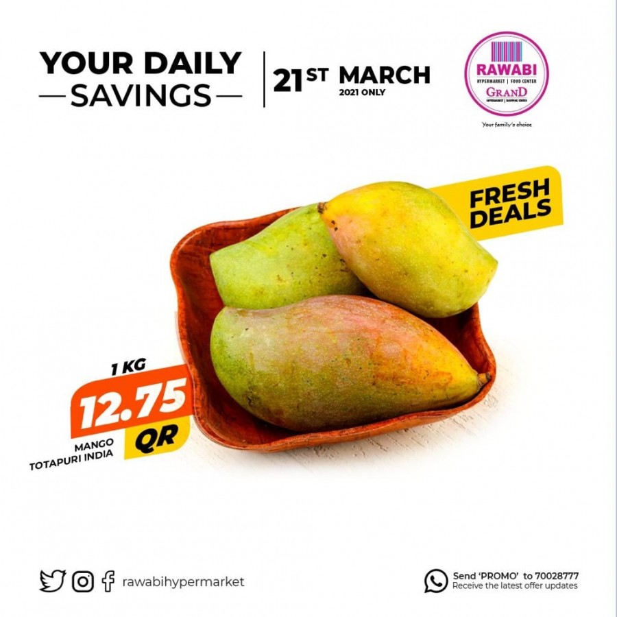 Rawabi Daily Savings 21 March 2021