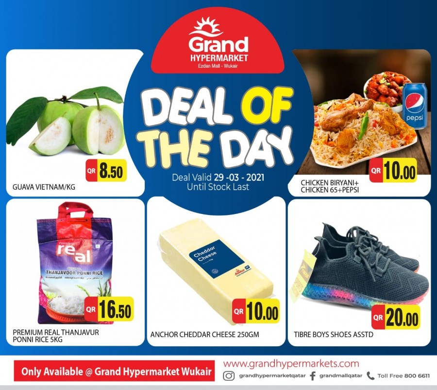 Grand Deal Of The Day 29 March 2021