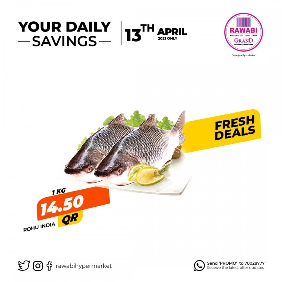Rawabi Daily Savings 13 April 2021