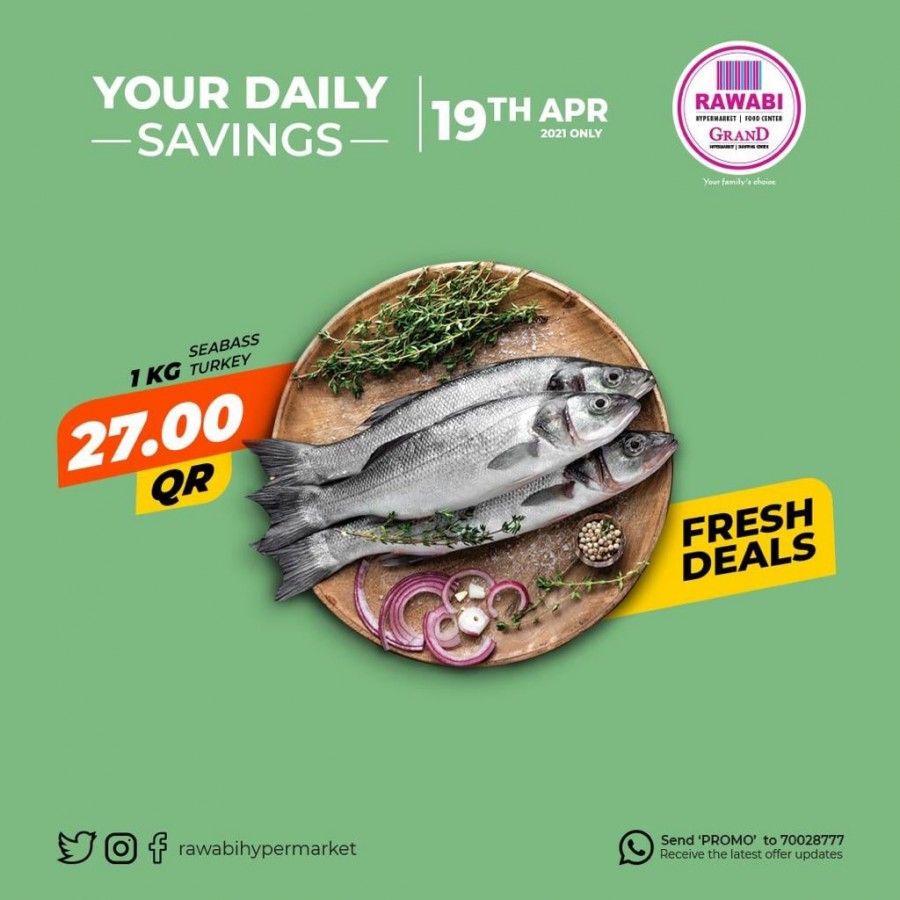 Rawabi Daily Savings 19 April 2021
