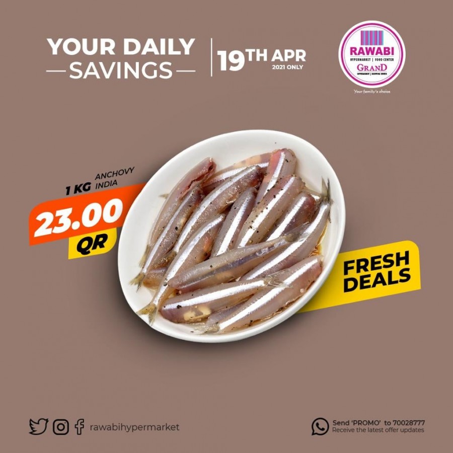 Rawabi Daily Savings 19 April 2021