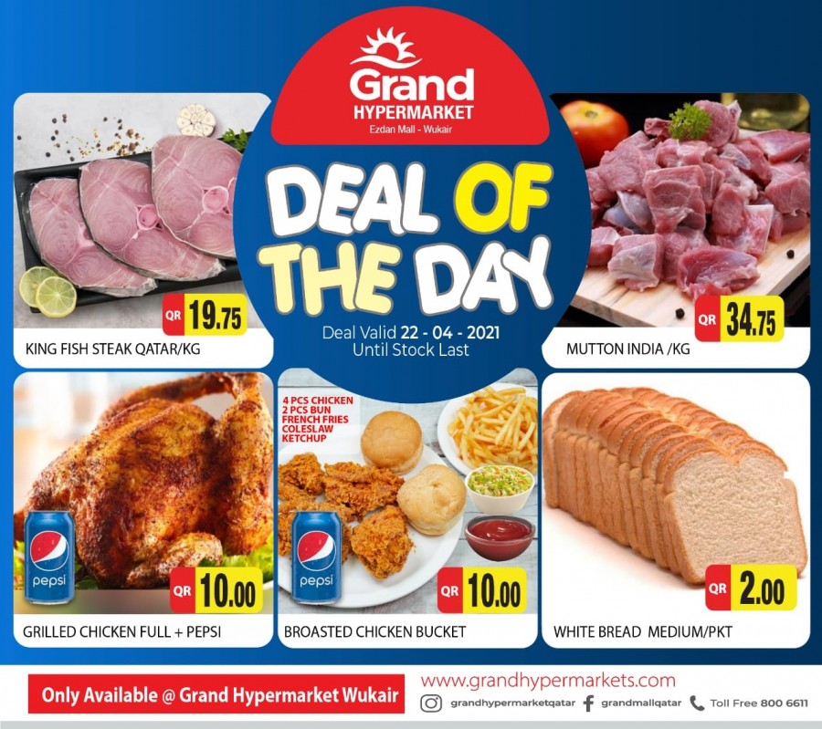 Grand Deal Of The Day 22 April 2021