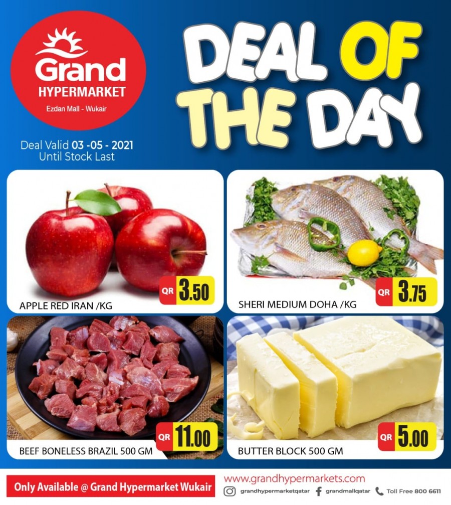 Grand Deal Of The Day 03 May 2021