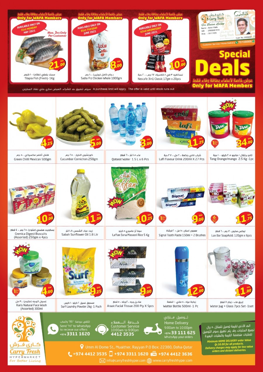 Carry Fresh Hypermarket Great Offers