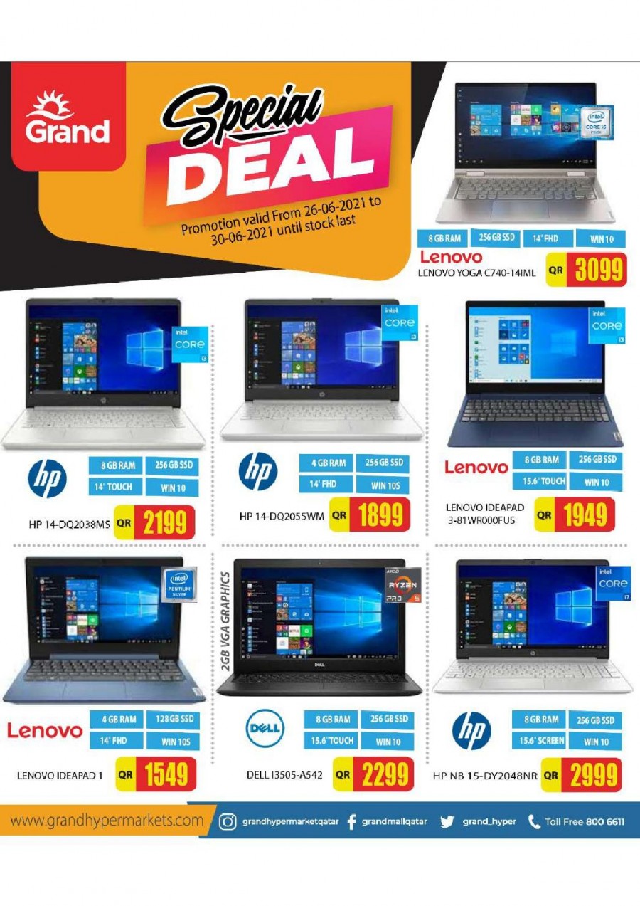 Grand Laptop Special Offers