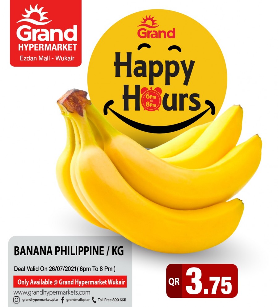 Grand Happy Hours 26 July 2021