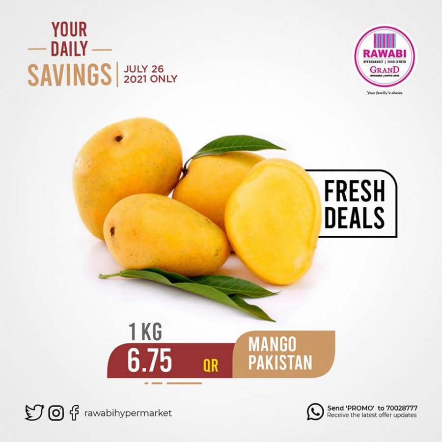 Rawabi Daily Savings 26 July 2021