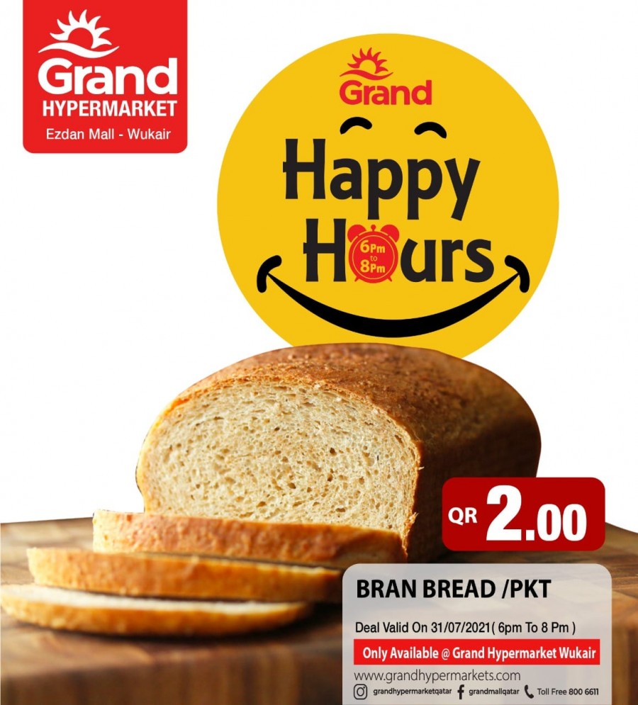 Grand Happy Hours 31 July 2021